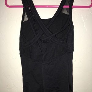 Black Mirella Leotard. Size 8-10